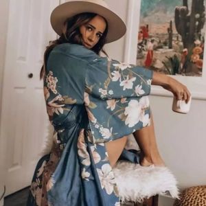 Tropical Waterfall Kimono